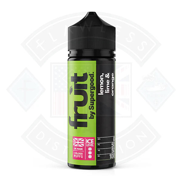 Supergood Fruit Lemon  Lime & Orange 0mg 100ml Shortfill