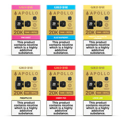 Gold Bar Apollo  Replacement Tank + Refill