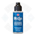 Mix Labs 50/50 - Blueberry Sour Raspberry 0mg 100ml Shortfill