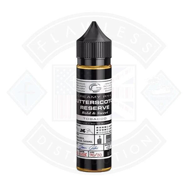 Basix Series Creamy RY4 Butterscotch Reserve by Glas 50ml Short Fill E Liquid