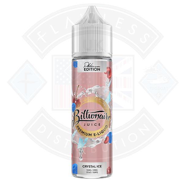 Billionaire Juice Platinum Series - Crystal Ice 0mg 50ml Shortfill