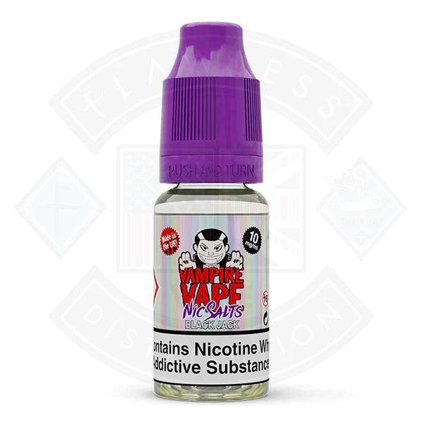 Black Jack Nic Salt by Vampire Vape 10ml