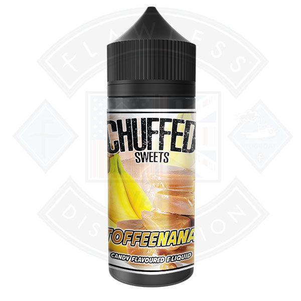 Chuffed Sweets - Toffeenana 0mg 100ml Shortfill E-Liquid