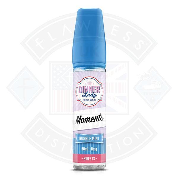 Dinner Lady Moments - Bubble Mint 50ml Shortfill