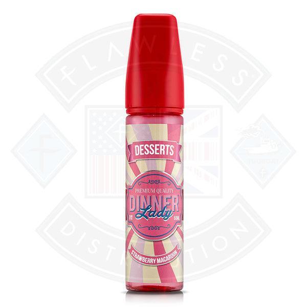 Dinner Lady - Strawberry Macaroon (SPECIAL EDITION) 0mg 50ml Shortfill