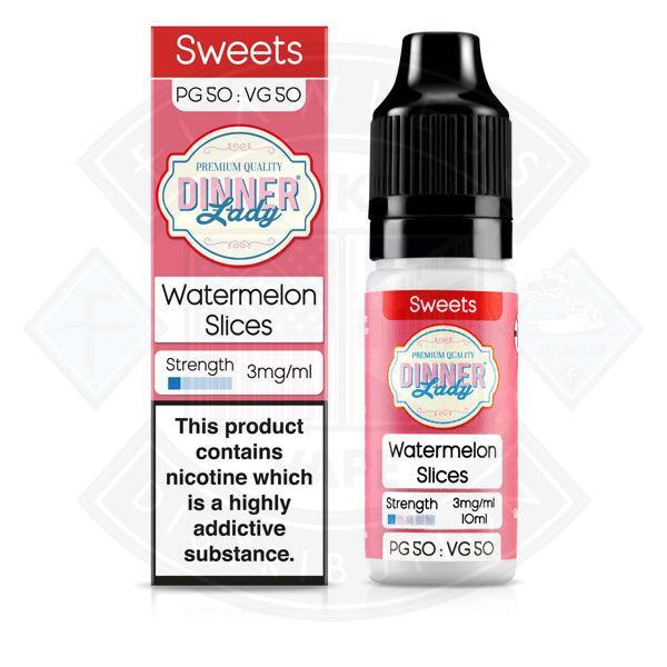 Dinner Lady Sweets 50/50 Watermelon Slices 10ml