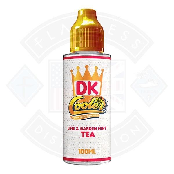 Donut King Cooler -  Lime and Garden Mint Tea 0mg 100ml Shortfill