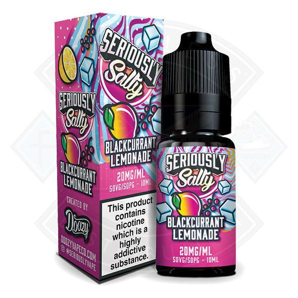 Doozy Vape Seriously Salty - Blackcurrant Lemonade 10ml