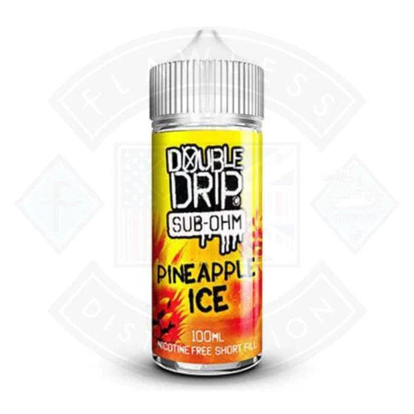Double Drip Pineapple Ice 0mg 100ml E-liquid
