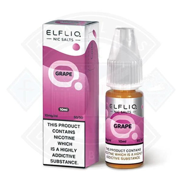 Elf Bar ELFLIQ Grape Nic Salt 10ml