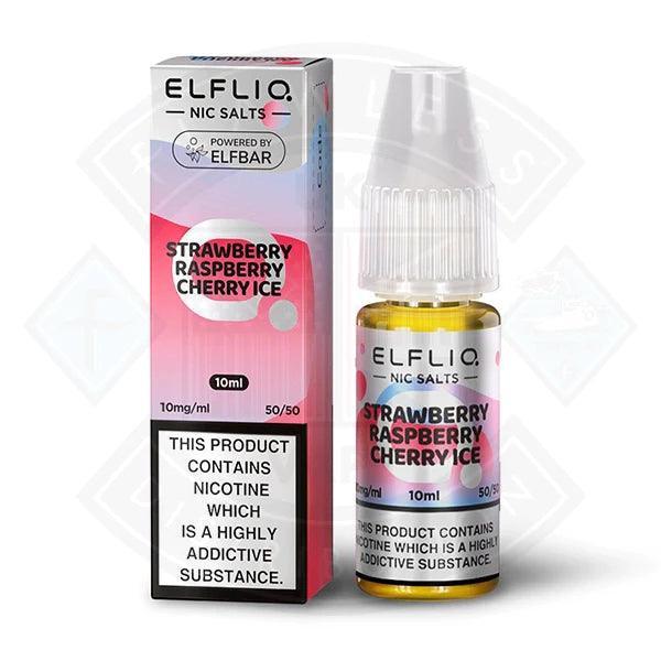 Elf Bar ELFLIQ Strawberry Raspberry Cherry lce Nic Salt 10ml