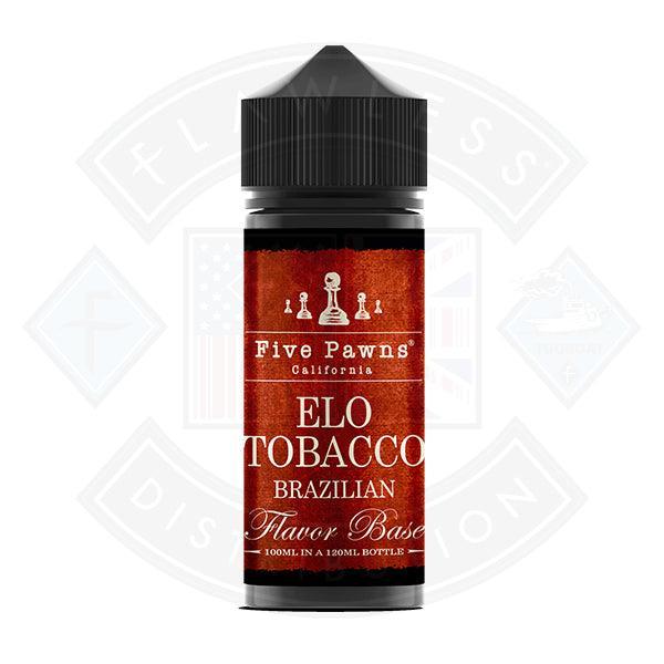 Five Pawns - Elo Tobacco Brazilian 0mg 100ml Shortfill