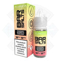 Flawless Bar Salts Strawberry Watermelon Bubblegum 10ml