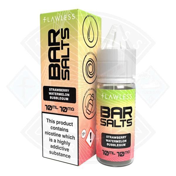 Flawless Bar Salts Strawberry Watermelon Bubblegum 10ml