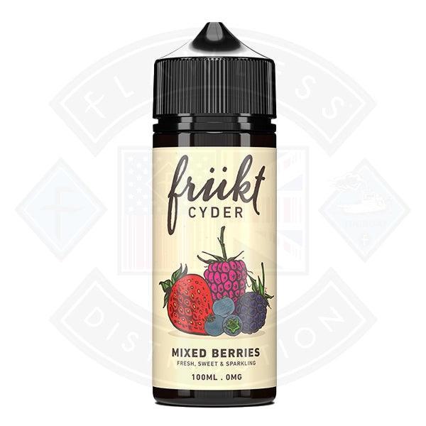 Frukt Cyder E-Liquid - Mixed Berries 0mg 100ml Shortfill