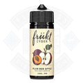 Frukt Cyder E-Liquid - Plum Red Apple 0mg 100ml Shortfill