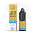 Gold Bar Blueberry Ice Nic Salt 10ml