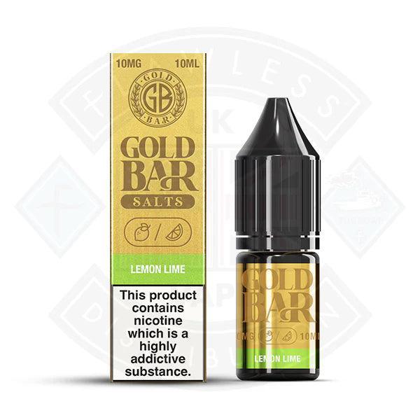 Gold Bar Lemon Lime Nic Salt 10ml