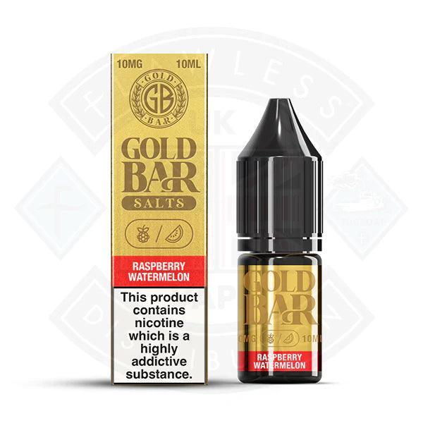 Gold Bar Raspberry Watermelon Nic Salt 10ml