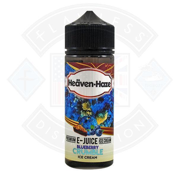 Heaven Haze Blueberry Crumble Ice Cream 0mg 100ml Shortfill