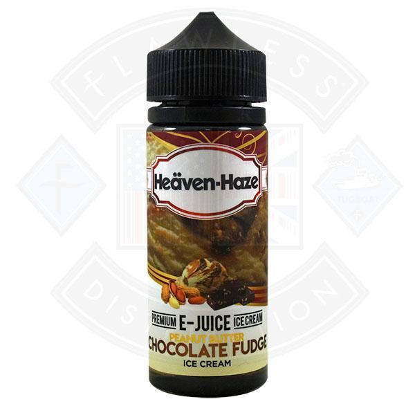 Heaven Haze Peanut Butter Chocolate Fudge Ice Cream 0mg 100ml Shortfill