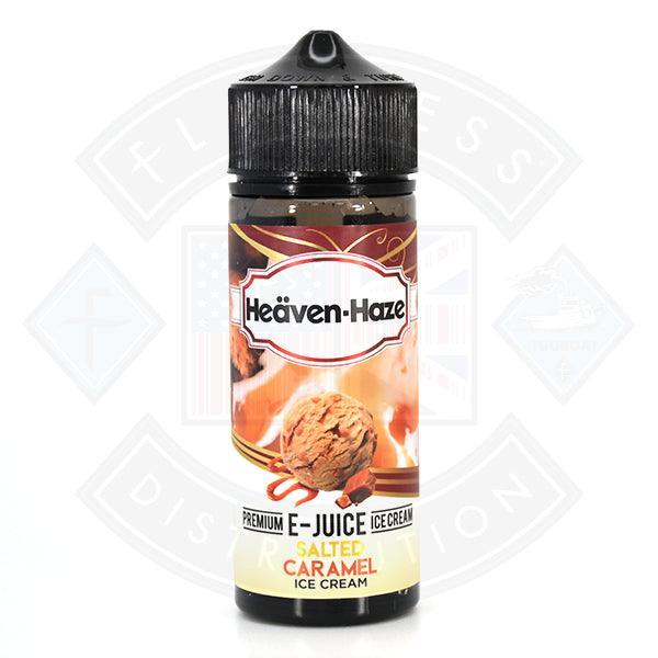 Heaven Haze Salted Caramel Ice Cream 0mg 100ml Shortfill