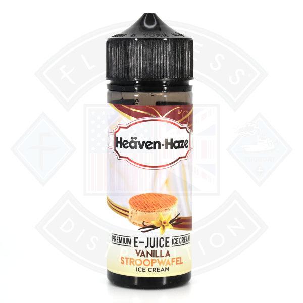 Heaven Haze Vanilla Stroopwafel Ice Cream 0mg 100ml Shortfill