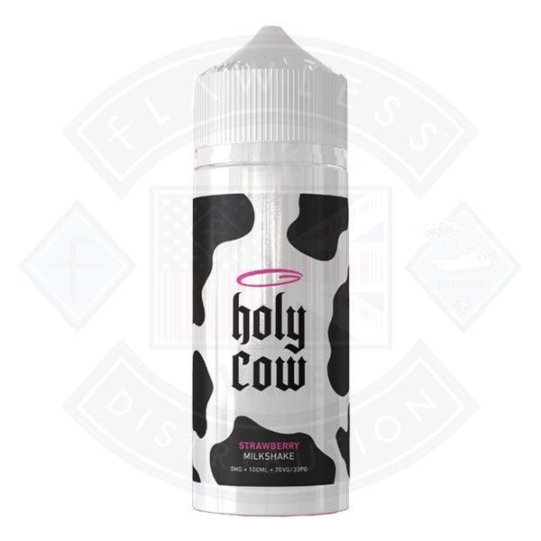 Holy Cow - Strawberry Milkshake 0mg 100ml Shortfill