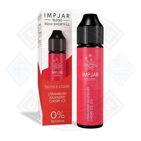 IMP JAR Strawberry, Raspberry & Cherry Ice 50ml 0mg Shortfill E-Liquid