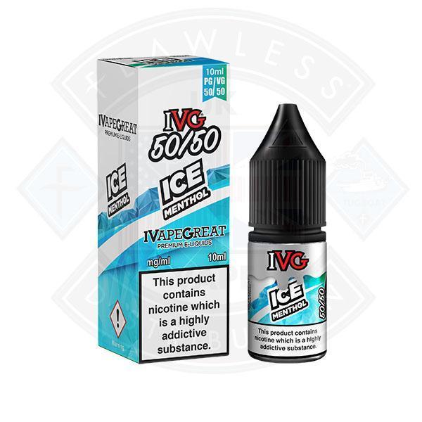 IVG 50:50 Ice Menthol TPD Compliant e-liquid