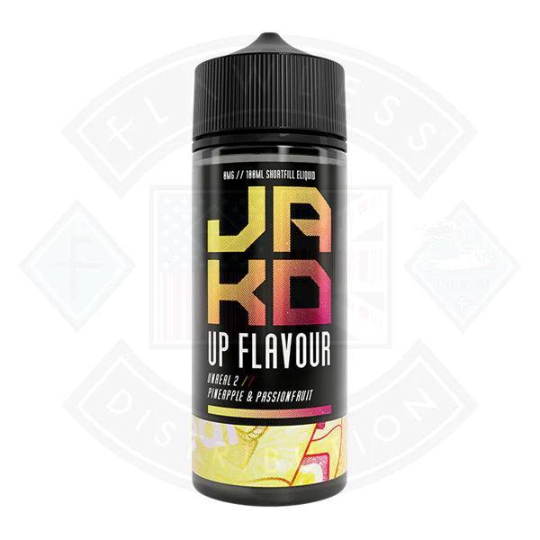 JAKD Unreal 2 Pineapple & Passionfruit 0mg 100ml Shortfill
