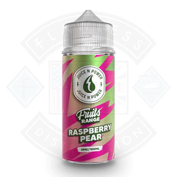 Juice N Power Raspberry Pear 0mg 100ml Shortfill