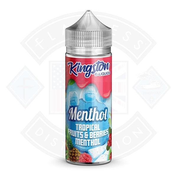 Kingston Menthol Tropical Fruits & Berries 0mg 100ml 50/50 Shortfill E-Liquid