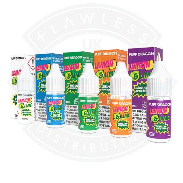 Lemon & Lime by Puff Dragon TPD Compliant - 10ml