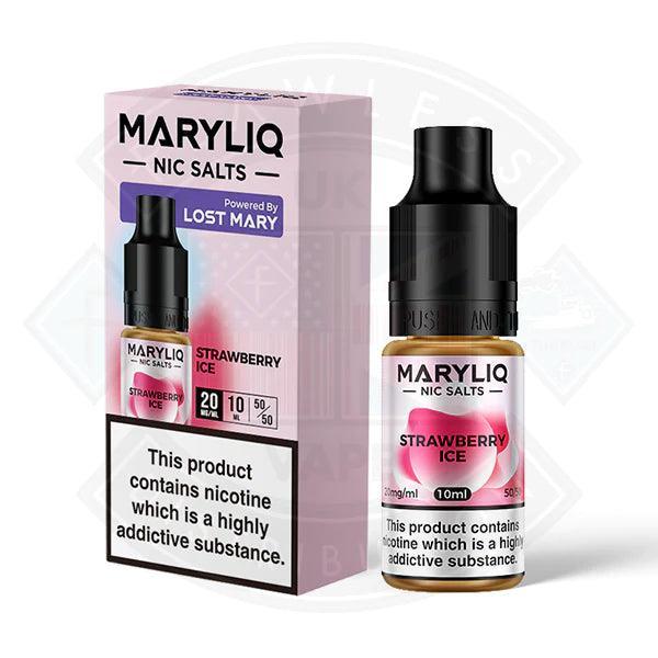 Lost Mary Maryliq Strawberry Ice 10ml Nic Salt