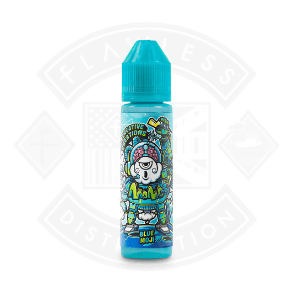 Momo Creative Creations Blue Moji 50ml 0mg Short Fill