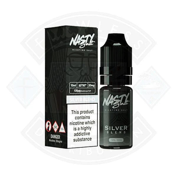 Nasty Juice Nasty Salt Silver Blend 10mg 10ml e-liquid