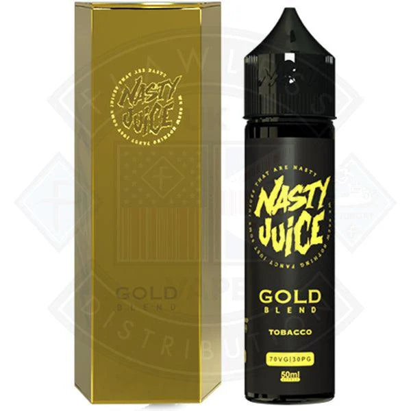 Nasty Juice Tobacco Series - Gold Blend 0mg 50ml Shortfill E-liquid