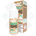 Nic Salt - Cool Ice Mint 10mg 10ml By Flawless