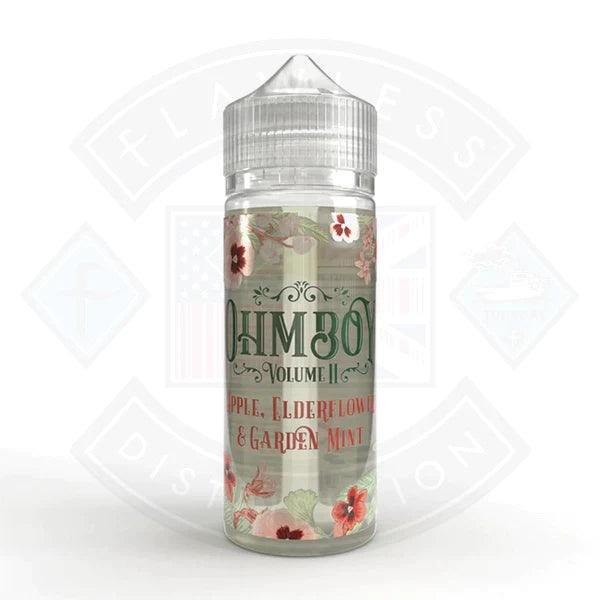 Ohm Boy - Volume II -  Apple, Elderflower & Garden Mint Shortfill 0mg 100ml