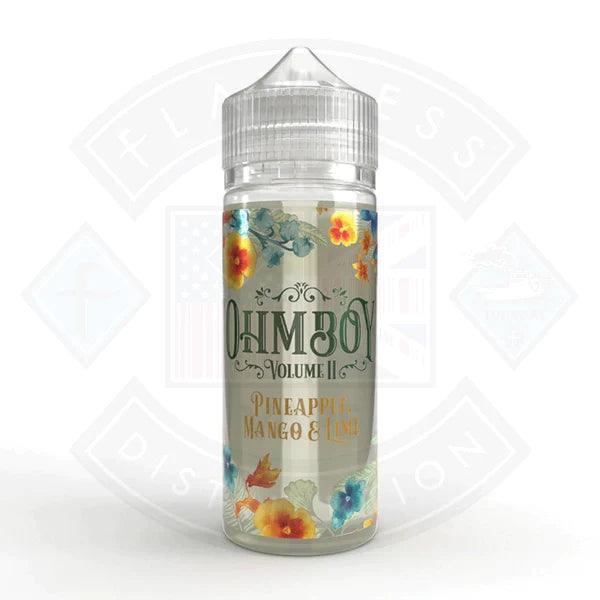 Ohm Boy - Volume II -  Pineapple, Mango & Lime Shortfill 0mg 100ml