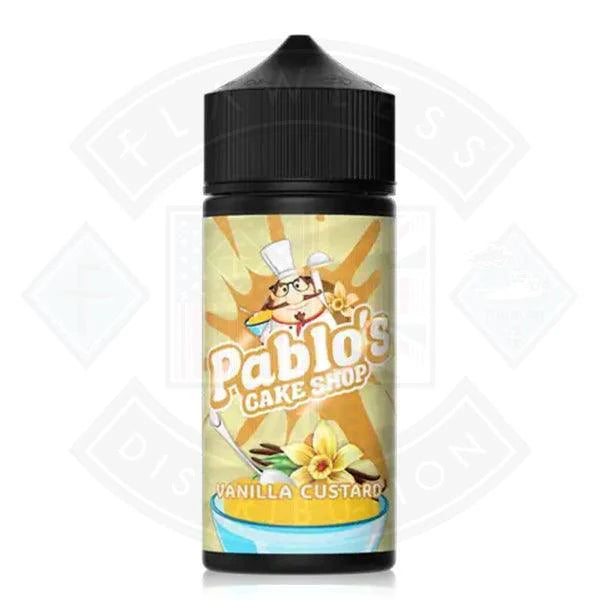 Pablo's Cake Shop - Vanilla Custard 100ml Shortfill
