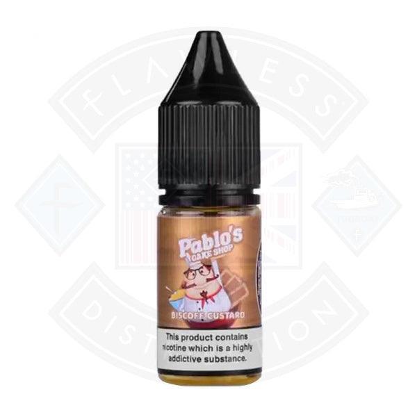 Pablos Cake Shop Salt Biscoff Custard 10ml