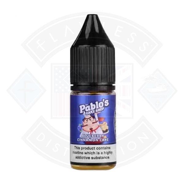 Pablos Cake Shop Salt Blueberry Cinnamon Cake 10ml