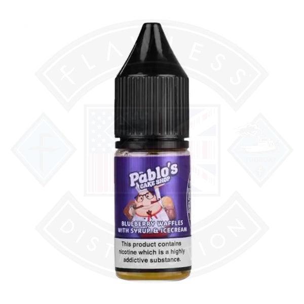 Pablos Cake Shop Salt Blueberry Waffles with Syrup and Ice Cream 10ml