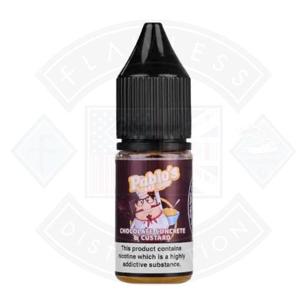Pablos Cake Shop Salt Chocolate Concrete and Custard 10ml