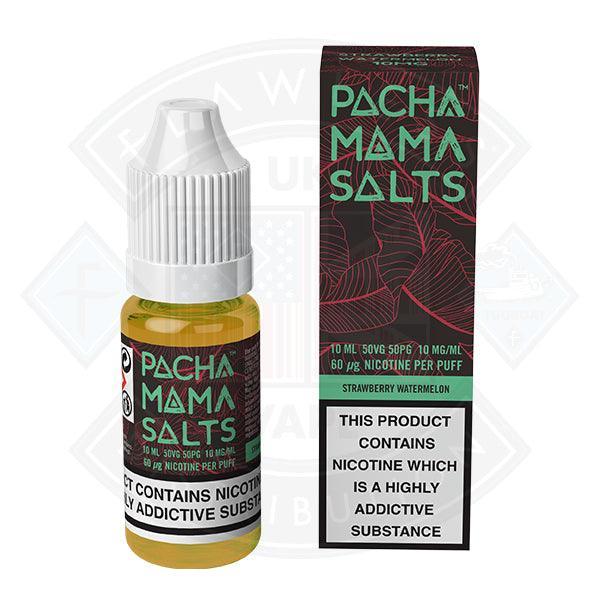 Pacha Mama Salts Strawberry Watermelon 10ml E Liquid