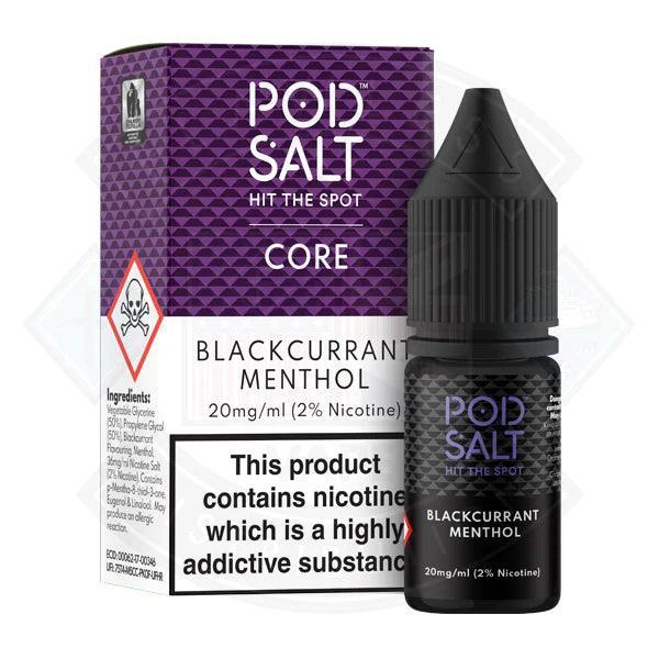 Pod Salt Blackcurrant Menthol Nic Salt 5mg 10ml E-Liquid