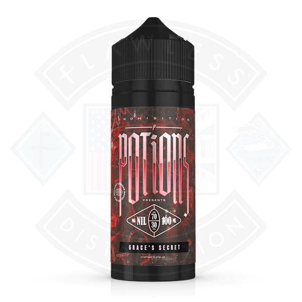 Potions - Grace's Secret 0mg 100ml Shortfill
