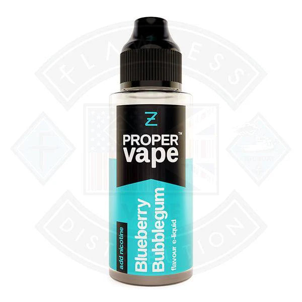 Proper Vape by Zeus Juice Blueberry Bubblegum 0mg 100ml Shortfill E-Liquid